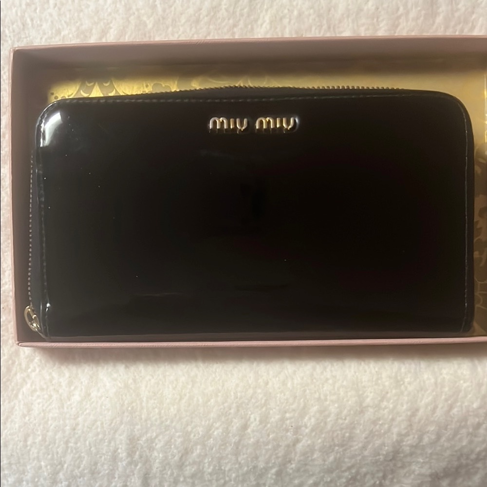 Miu Miu Black Wallet